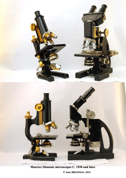 Stiassnie microscopes c. 1930