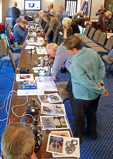 Table of exhibits and demonstrations