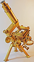 Antique microscope