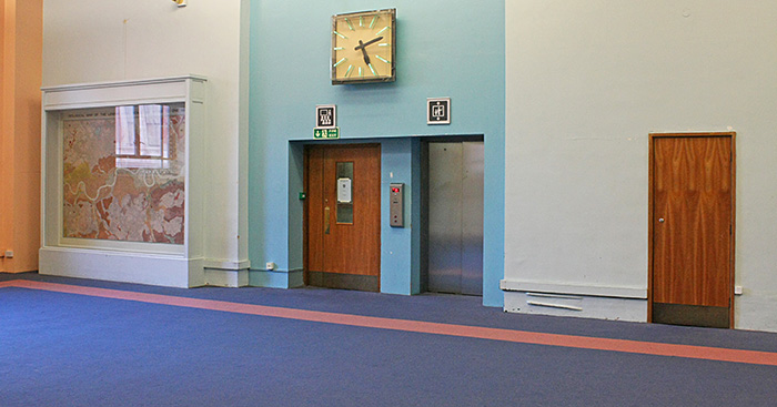 Door leading to Demonstration Room