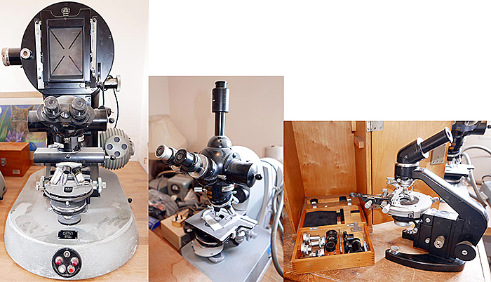 Alastair Smith’s microscopes