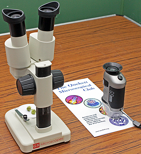 Alan Wood’s small microscopes