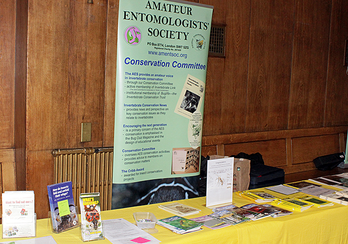 Amateur Entomologists’ Society stand