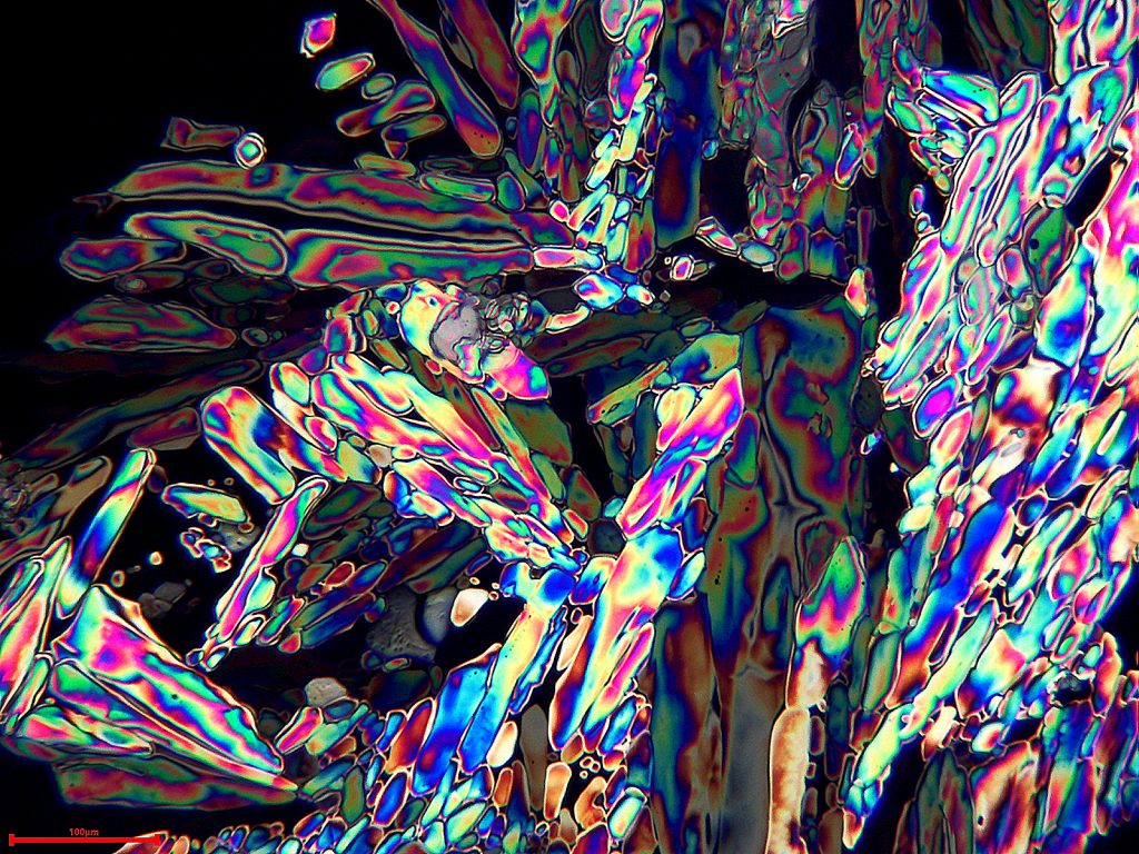 Urea crystals
