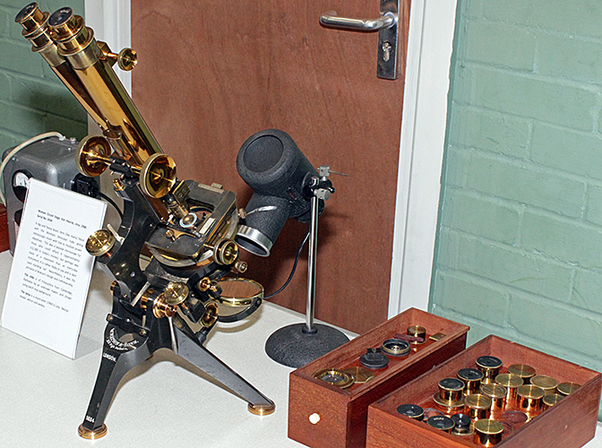 Watson van Heurck microscope