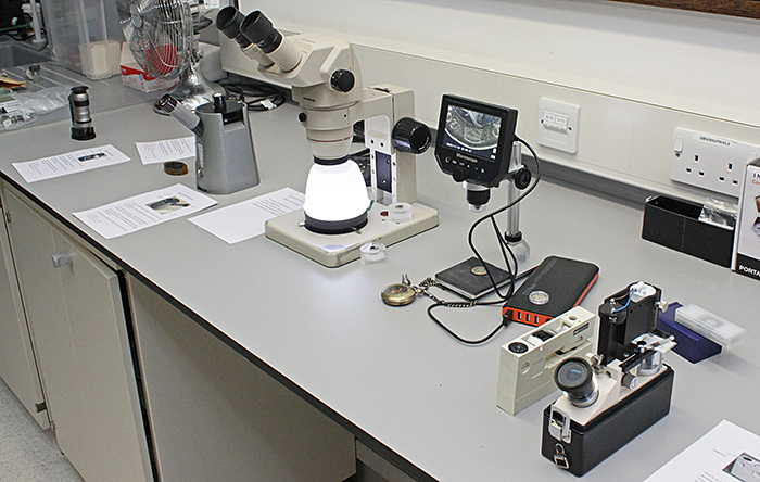 Assorted microscopes