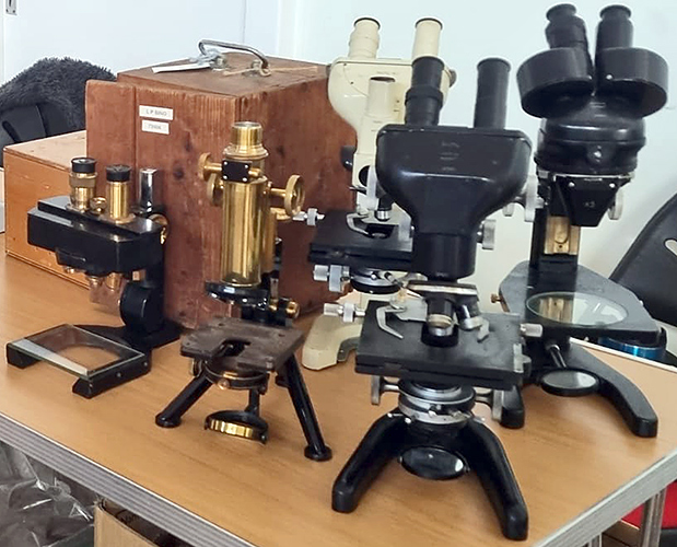 Lisa and Nigel Ashby microscopes for sale
