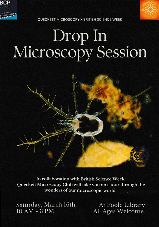 Drop-In Microscopy at Poole Library
