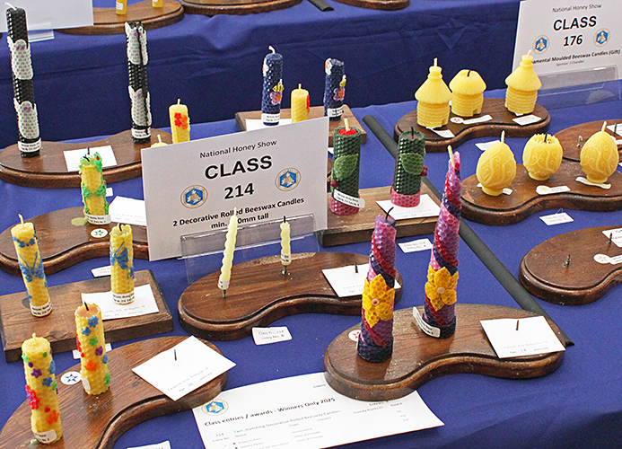 Beeswax candles