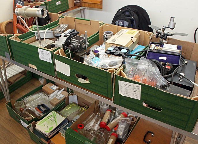 Chris Millward’s sales table
