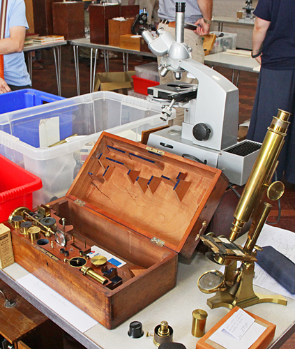 Brian Norman’s microscopes