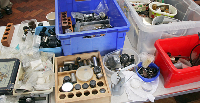Brian Norman’s sales table