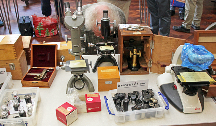 Phil Greaves’ microscopes