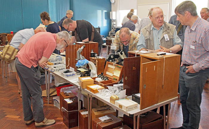 Phil Greaves’ sales table