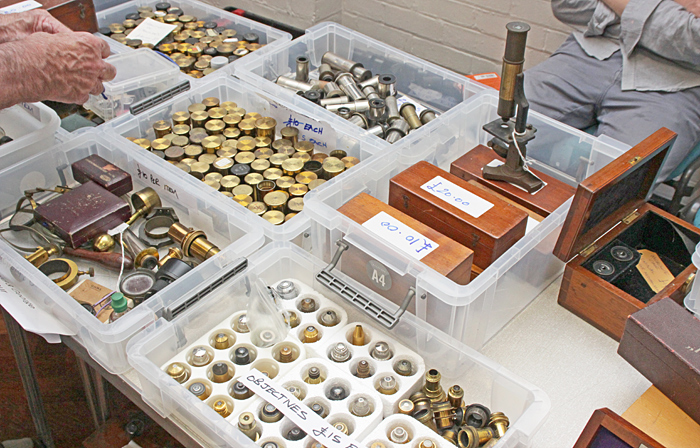 Richard Courtiour’s sales table