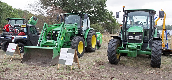 John Deere agricultural machinery