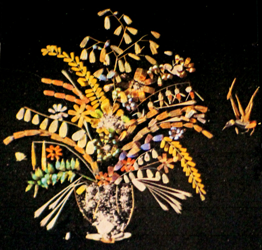 Klaus Kemp arrangement of butterfly scales
