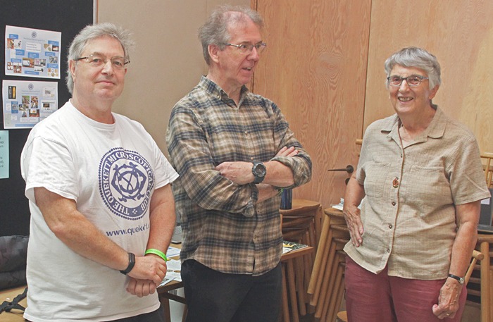 Robert Ratford, Stephen Durr and Pam Hamer