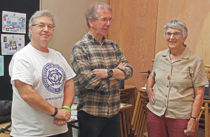 Robert Ratford, Stephen Durr and Pam Hamer