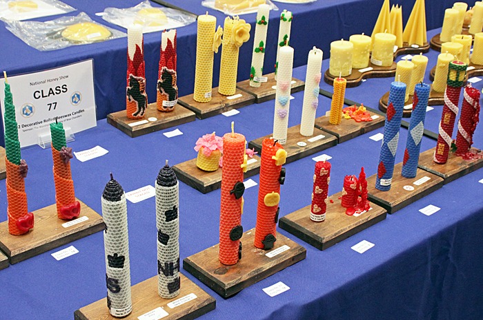 Beeswax candles